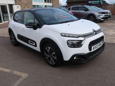 SPOTICAR Citroën C3 1.2 Puretech Shine Plus Euro 6 (s/s) 5dr Used Car - Hatchback Petrol White - Near Chipping Sodbury - 1200556859_1