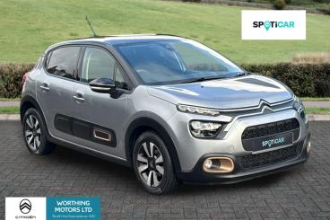 SPOTICAR Citroën C3 1.2 Puretech C-series Edition Euro 6 (s/s) 5dr Used Car - Hatchback Petrol Grey - Worthing - 1200559426_1