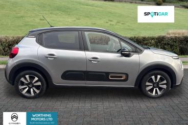 SPOTICAR Citroën C3 1.2 Puretech C-series Edition Euro 6 (s/s) 5dr Used Car - Hatchback Petrol Grey - Worthing - 1200559426_2