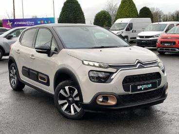 SPOTICAR Citroën C3 1.2 Puretech C-series Edition Euro 6 (s/s) 5dr Used Car - Hatchback Petrol Beige - Eglinton - 1200560756_5