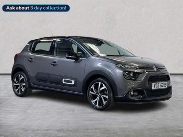 SPOTICAR Citroën C3 1.2 Puretech Shine Plus Euro 6 (s/s) 5dr Used Car - Hatchback Petrol Grey - Belfast - 1200562551_1