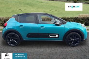 SPOTICAR Citroën C3 1.2 Puretech Shine Plus Euro 6 (s/s) 5dr Used Car - Hatchback Petrol Blue - Worthing - 1200563355_2