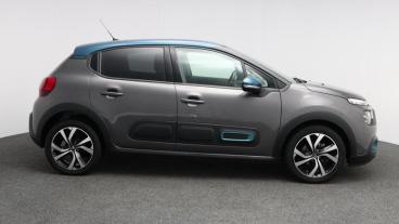 SPOTICAR Citroën C3 1.2 Puretech Shine Plus Euro 6 (s/s) 5dr Used Car - Hatchback Petrol Grey - Truro - 1200564432_2