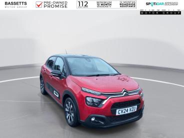 SPOTICAR Citroën C3 1.2 Puretech Plus Euro 6 (s/s) 5dr Used Car - Hatchback Petrol Red - Swansea - 1200567930_1