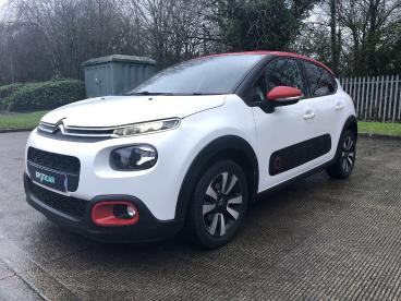 SPOTICAR Citroën C3 1.2 Puretech Flair Eat6 Euro 6 (s/s) 5dr Used Car - Hatchback Petrol White - Camarthen - 1200569149_3