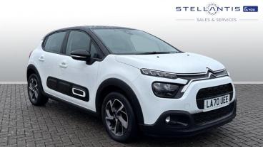 SPOTICAR Citroën C3 1.2 Puretech Flair Euro 6 (s/s) 5dr Used Car - Hatchback Petrol White - Redditch - 1200569290_1