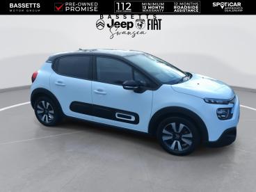 SPOTICAR Citroën C3 1.2 Puretech Plus Euro 6 (s/s) 5dr Used Car - Hatchback Petrol White - Swansea - 1200569443_2