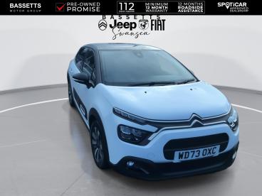 SPOTICAR Citroën C3 1.2 Puretech Plus Euro 6 (s/s) 5dr Used Car - Hatchback Petrol White - Swansea - 1200569443_3