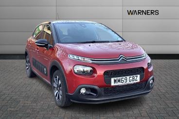 SPOTICAR Citroën C3 1.2 Puretech Flair Euro 6 (s/s) 5dr Used Car - Hatchback Petrol Red - Gloucester - 1200570378_1