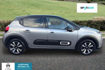 SPOTICAR Citroën C3 1.2 Puretech Plus Eat6 Euro 6 (s/s) 5dr Used Car - Hatchback Petrol Grey - Worthing - 1200571793_2