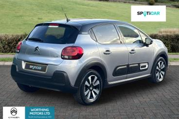 SPOTICAR Citroën C3 1.2 Puretech Plus Eat6 Euro 6 (s/s) 5dr Used Car - Hatchback Petrol Grey - Worthing - 1200571793_3