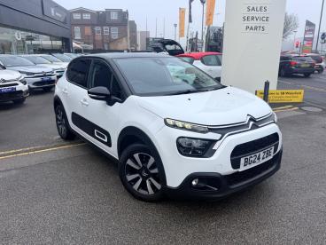 SPOTICAR Citroën C3 1.2 Puretech Plus Eat6 Euro 6 (s/s) 5dr Used Car - Hatchback Petrol White - Wakefield - 1200573323_1