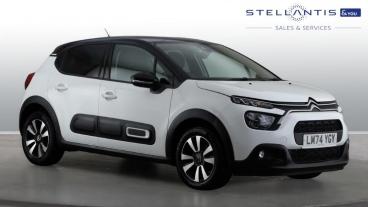 SPOTICAR Citroën C3 1.2 Puretech Plus Eat6 Euro 6 (s/s) 5dr Used Car - Hatchback Petrol White - Birmingham - 1200575631_1
