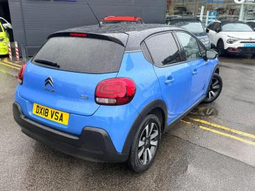 SPOTICAR Citroën C3 1.2 Puretech Flair Euro 6 5dr Used Car - Hatchback Petrol Blue - Wakefield - 1200577580_4