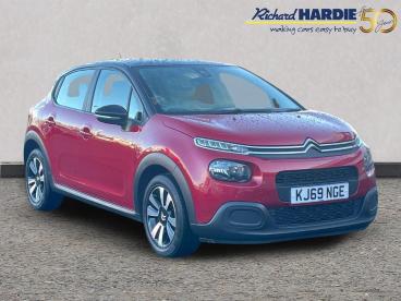 SPOTICAR Citroën C3 1.2 Puretech Feel Euro 6 (s/s) 5dr Used Car - Hatchback Petrol Red - Ashington - 1200578138_1