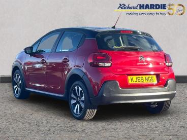 SPOTICAR Citroën C3 1.2 Puretech Feel Euro 6 (s/s) 5dr Used Car - Hatchback Petrol Red - Ashington - 1200578138_2