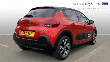 SPOTICAR Citroën C3 1.2 Puretech Shine Plus Euro 6 (s/s) 5dr Used Car - Hatchback Petrol Red - Walton On Thames - 1200578552_3
