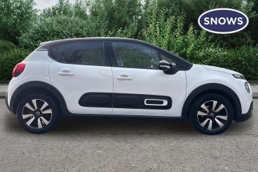 SPOTICAR Citroën C3 1.2 Puretech Plus Eat6 Euro 6 (s/s) 5dr Used Car - Hatchback Petrol White - Basingstoke - 1200578656_3