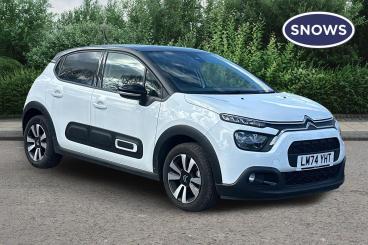 SPOTICAR Citroën C3 1.2 Puretech Plus Eat6 Euro 6 (s/s) 5dr Used Car - Hatchback Petrol White - Basingstoke - 1200578657_1