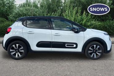 SPOTICAR Citroën C3 1.2 Puretech Plus Eat6 Euro 6 (s/s) 5dr Used Car - Hatchback Petrol White - Basingstoke - 1200578657_3