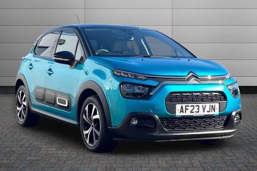 SPOTICAR Citroën C3 1.2 Puretech Shine Plus Euro 6 (s/s) 5dr Used Car - Hatchback Petrol Blue - Peterborough - 1200584124_1