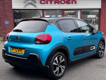 SPOTICAR Citroën C3 1.2 Puretech Shine Plus Euro 6 (s/s) 5dr Used Car - Hatchback Petrol Blue - Chorley - 1200584634_5
