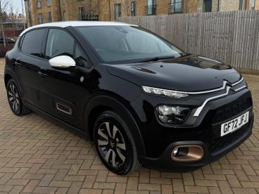 SPOTICAR Citroën C3 1.2 Puretech C-series Edition Eat6 Euro 6 (s/s) 5d Used Car - Hatchback Petrol Black - Maidstone - 1200584841_1
