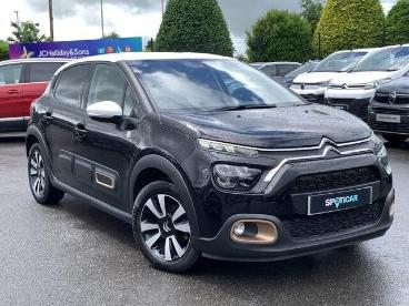 SPOTICAR Citroën C3 1.2 Puretech C-series Edition Euro 6 (s/s) 5dr Used Car - Hatchback Petrol Black - Eglinton - 1200585193_1