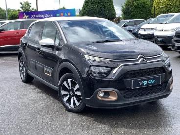 SPOTICAR Citroën C3 1.2 Puretech C-series Edition Euro 6 (s/s) 5dr Used Car - Hatchback Petrol Black - Eglinton - 1200585193_5