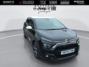 SPOTICAR Citroën C3 1.2 Puretech Max Eat6 Euro 6 (s/s) 5dr Used Car - Hatchback Petrol Black - Swansea - 1200585221_2