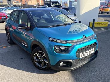 SPOTICAR Citroën C3 1.2 Puretech Flair Euro 6 (s/s) 5dr Used Car - Hatchback Petrol Blue - Wakefield - 1200585471_1