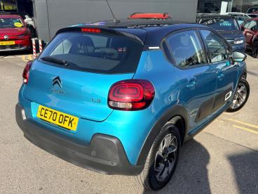 SPOTICAR Citroën C3 1.2 Puretech Flair Euro 6 (s/s) 5dr Used Car - Hatchback Petrol Blue - Wakefield - 1200585471_4