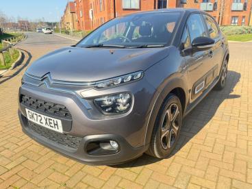 SPOTICAR Citroën C3 1.2 Puretech Sense Euro 6 (s/s) 5dr Used Car - Hatchback Petrol Grey - Maidstone - 1200587344_3