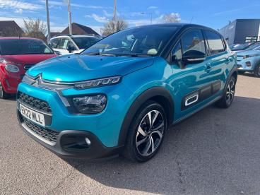 SPOTICAR Citroën C3 1.2 Puretech Shine Plus Euro 6 (s/s) 5dr Used Car - Hatchback Petrol Blue - Colchester - 1200587366_3