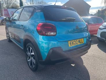 SPOTICAR Citroën C3 1.2 Puretech Shine Plus Euro 6 (s/s) 5dr Used Car - Hatchback Petrol Blue - Colchester - 1200587366_4