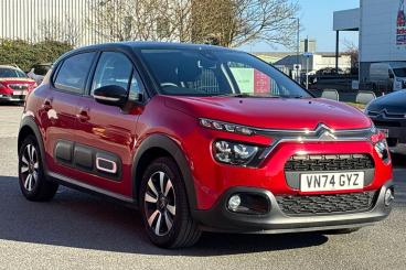 SPOTICAR Citroën C3 1.2 Puretech Plus Euro 6 (s/s) 5dr Used Car - Hatchback Petrol Red - Exeter - 1200587593_1