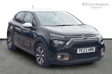 SPOTICAR Citroën C3 1.2 Puretech C-series Edition Euro 6 (s/s) 5dr Used Car - Hatchback Petrol Black - Castleford - 1200588062_1