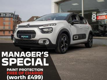 SPOTICAR Citroën C3 1.2 Puretech Saint James Euro 6 (s/s) 5dr Used Car - Hatchback Petrol White - Aldershot - 1200589537_1