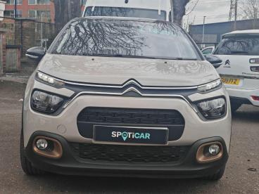 SPOTICAR Citroën C3 1.2 Puretech C-series Edition Eat6 Euro 6 (s/s) 5d Used Car - Hatchback Petrol Beige - Dartford - 1200589675_5