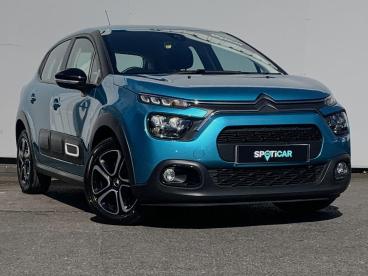 SPOTICAR Citroën C3 1.2 Puretech Sense Euro 6 (s/s) 5dr Used Car - Hatchback Petrol Blue - Blackburn - 1200591209_1