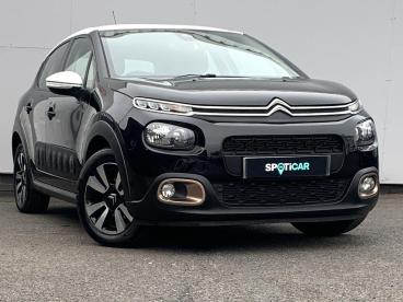 SPOTICAR Citroën C3 1.2 Puretech Origins Euro 6 (s/s) 5dr Used Car - Hatchback Petrol Black - Blackburn - 1200591876_1
