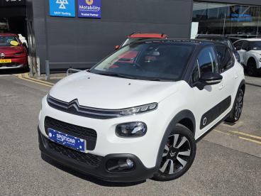 SPOTICAR Citroën C3 1.2 Puretech Flair Eat6 Euro 6 (s/s) 5dr Used Car - Hatchback Petrol White - Wakefield - 1200591921_2