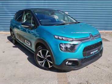SPOTICAR Citroën C3 1.2 Puretech Shine Plus Euro 6 (s/s) 5dr Used Car - Hatchback Petrol Blue - Barrow In Furness - 1200593100_1