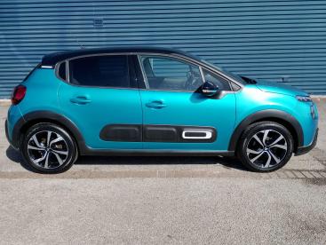 SPOTICAR Citroën C3 1.2 Puretech Shine Plus Euro 6 (s/s) 5dr Used Car - Hatchback Petrol Blue - Barrow In Furness - 1200593100_5