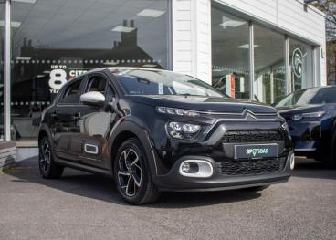 SPOTICAR Citroën C3 1.2 Puretech Saint James Eat6 Euro 6 (s/s) 5dr Used Car - Hatchback Petrol Black - Aldershot - 1200593220_1