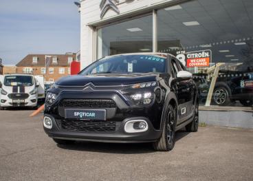 SPOTICAR Citroën C3 1.2 Puretech Saint James Eat6 Euro 6 (s/s) 5dr Used Car - Hatchback Petrol Black - Aldershot - 1200593220_5