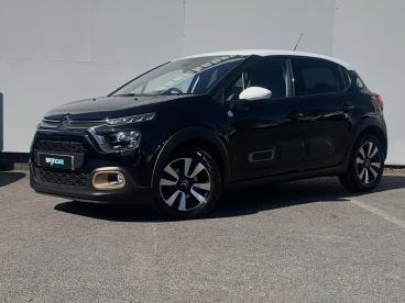 SPOTICAR Citroën C3 1.2 Puretech C-series Edition Eat6 Euro 6 (s/s) 5d Used Car - Hatchback Petrol Black - Blackburn - 1200594643_4