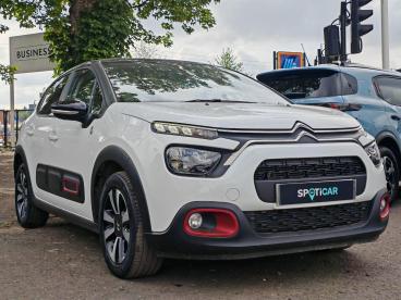 SPOTICAR Citroën C3 1.2 Puretech C-series Euro 6 (s/s) 5dr Used Car - Hatchback Petrol White - Dartford - 1200597145_1