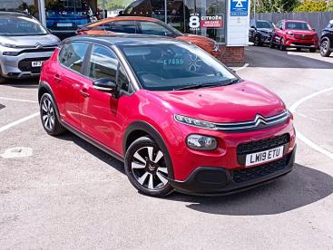 SPOTICAR Citroën C3 1.2 Puretech Feel Euro 6 (s/s) 5dr Used Car - Hatchback Petrol Red - Eastbourne - 1200598383_1