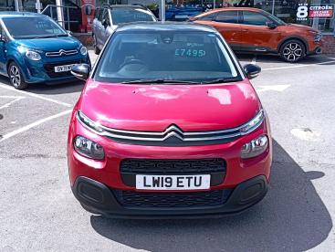 SPOTICAR Citroën C3 1.2 Puretech Feel Euro 6 (s/s) 5dr Used Car - Hatchback Petrol Red - Eastbourne - 1200598383_3